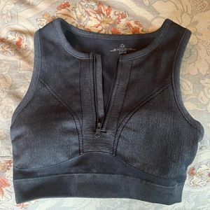 Aerie Sports Bra Grey size small